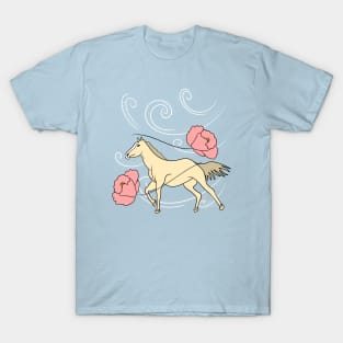 Magical horse on his ride T-Shirt